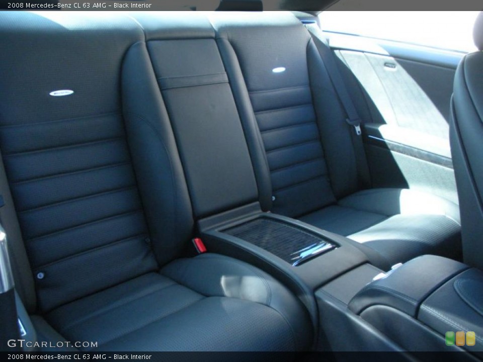 Black Interior Photo for the 2008 Mercedes-Benz CL 63 AMG #43037355