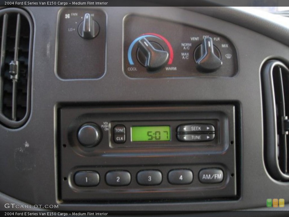 Medium Flint Interior Controls for the 2004 Ford E Series Van E150 Cargo #43038203