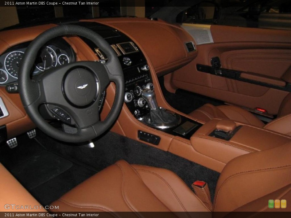 Chestnut Tan Interior Photo for the 2011 Aston Martin DBS Coupe #43038831