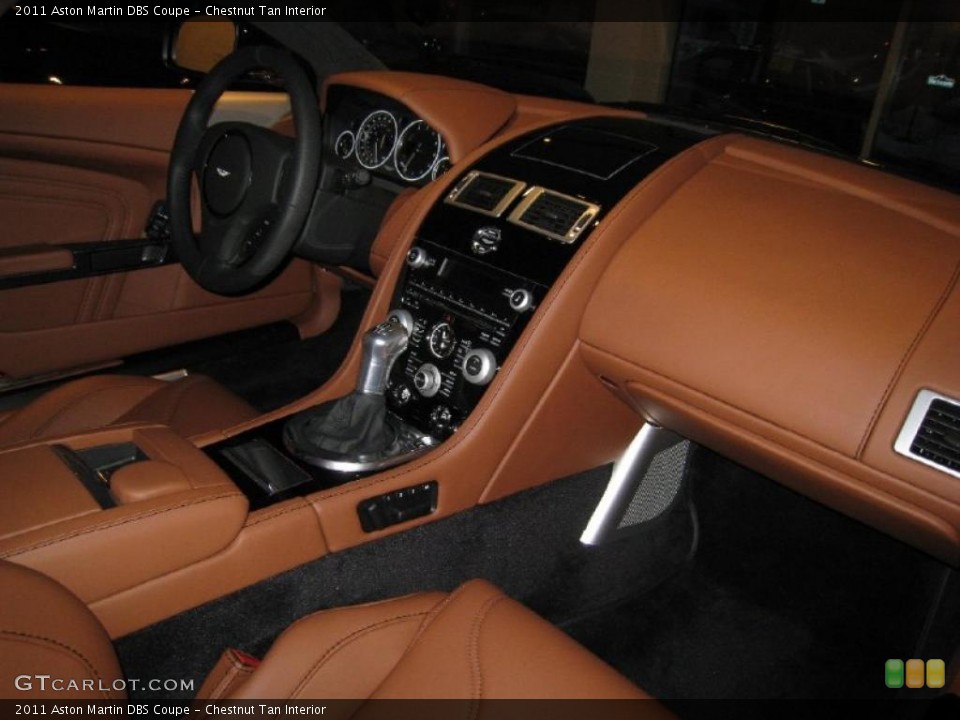 Chestnut Tan Interior Dashboard for the 2011 Aston Martin DBS Coupe #43038879