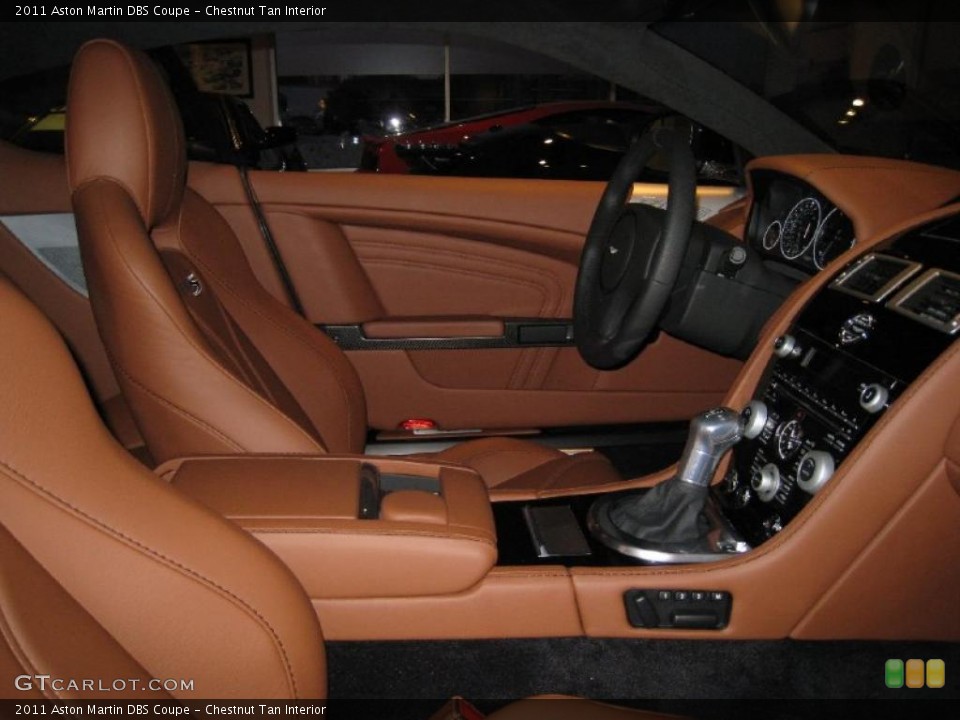Chestnut Tan Interior Photo for the 2011 Aston Martin DBS Coupe #43038895