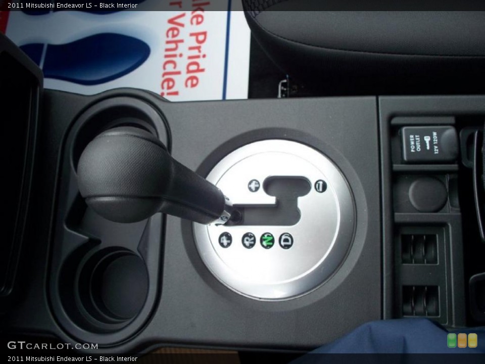 Black Interior Transmission for the 2011 Mitsubishi Endeavor LS #43044771