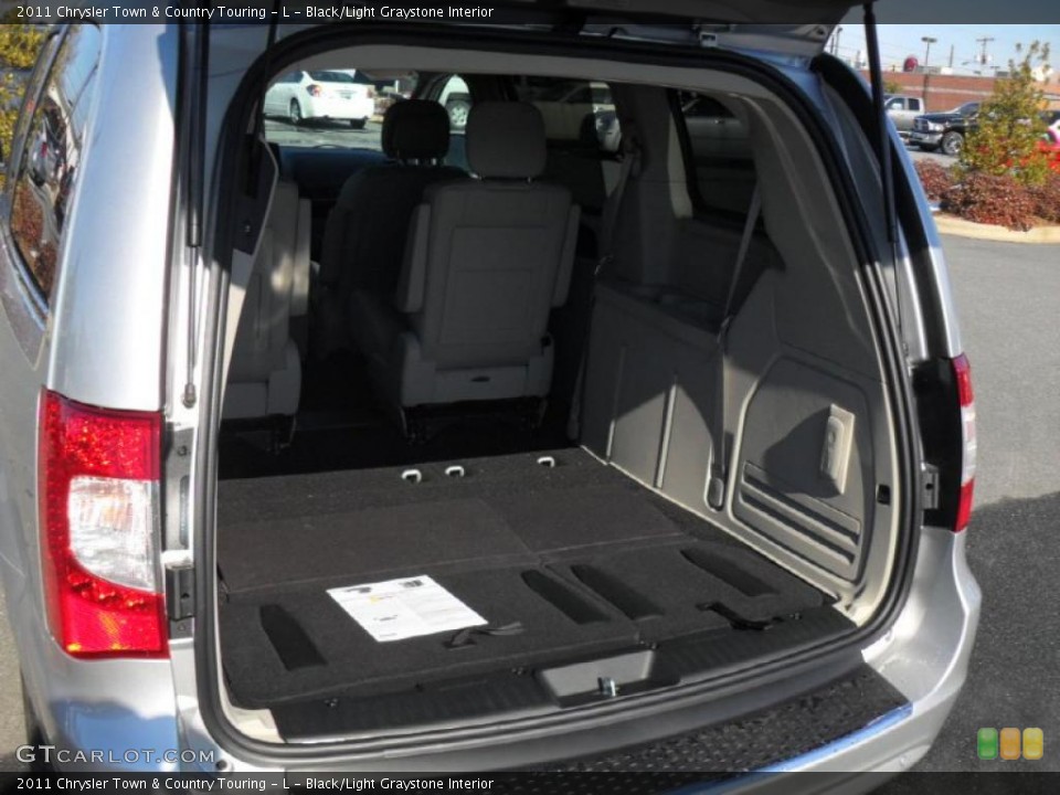 Black/Light Graystone Interior Trunk for the 2011 Chrysler Town & Country Touring - L #43046725