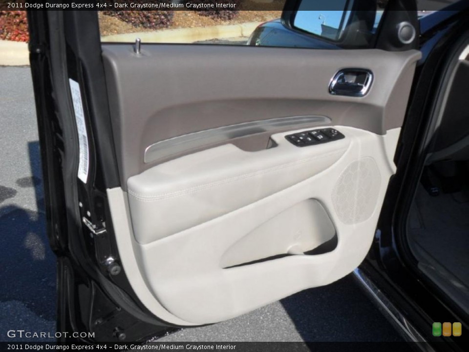 Dark Graystone/Medium Graystone Interior Door Panel for the 2011 Dodge Durango Express 4x4 #43047018