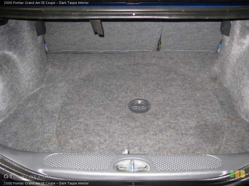Dark Taupe Interior Trunk for the 2000 Pontiac Grand Am SE Coupe #43054008