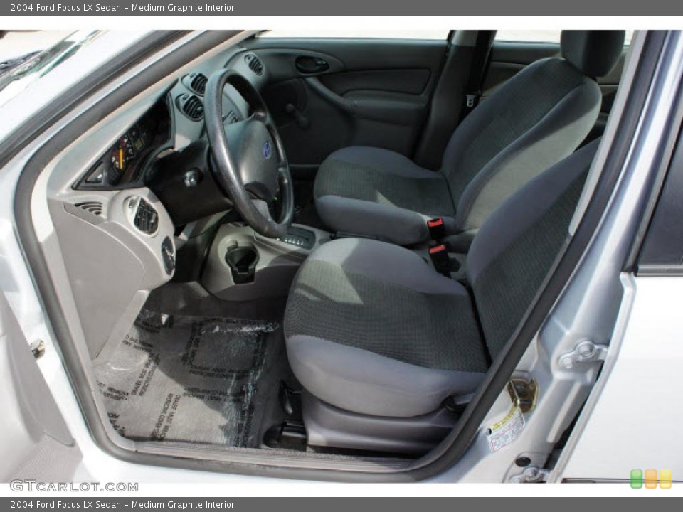 Medium Graphite Interior Photo for the 2004 Ford Focus LX Sedan #43057192