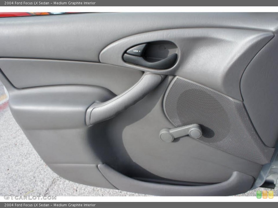 Medium Graphite Interior Door Panel for the 2004 Ford Focus LX Sedan #43057252