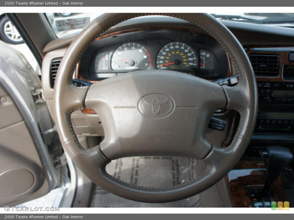 Oak Interior Steering Wheel for the 2000 Toyota 4Runner Limited #43058164