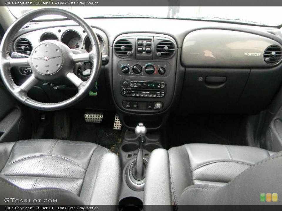 Dark Slate Gray Interior Dashboard for the 2004 Chrysler PT Cruiser GT #43062368