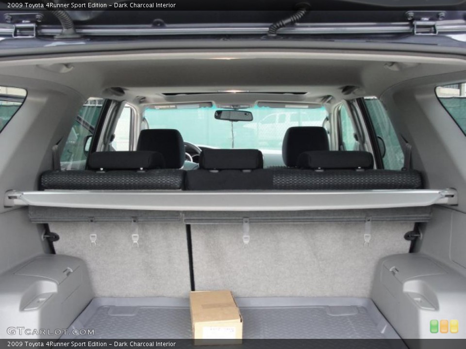 Dark Charcoal Interior Trunk for the 2009 Toyota 4Runner Sport Edition #43062700