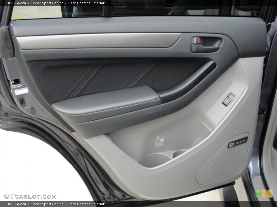 Dark Charcoal Interior Door Panel for the 2009 Toyota 4Runner Sport Edition #43062716