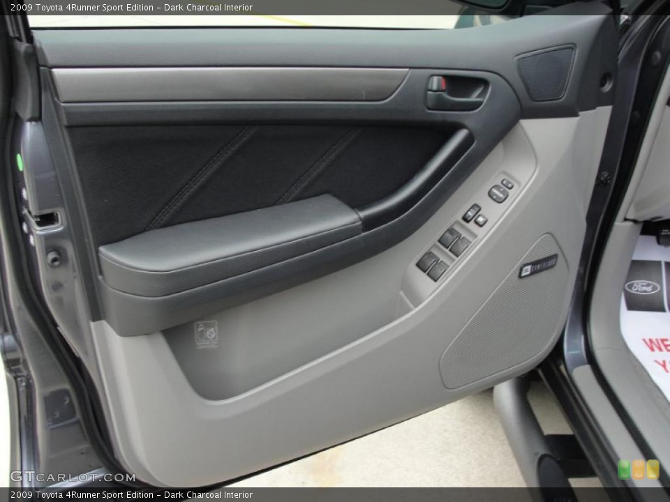 Dark Charcoal Interior Door Panel for the 2009 Toyota 4Runner Sport Edition #43062757