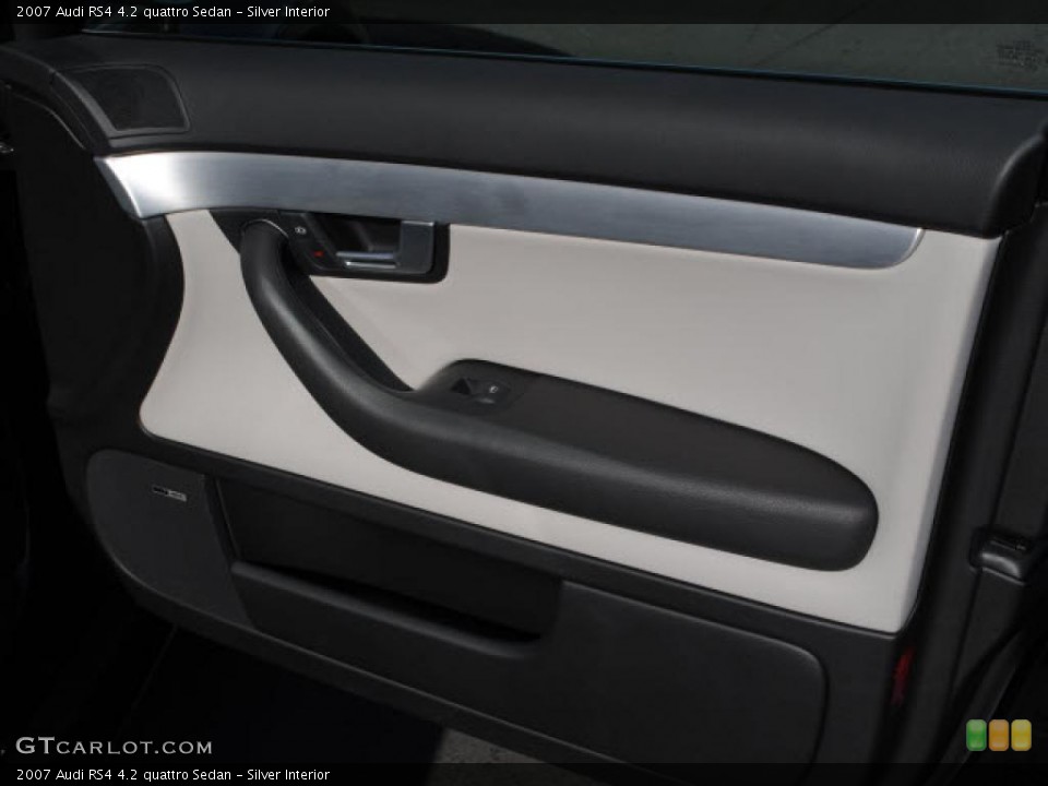 Silver Interior Door Panel for the 2007 Audi RS4 4.2 quattro Sedan #43066520
