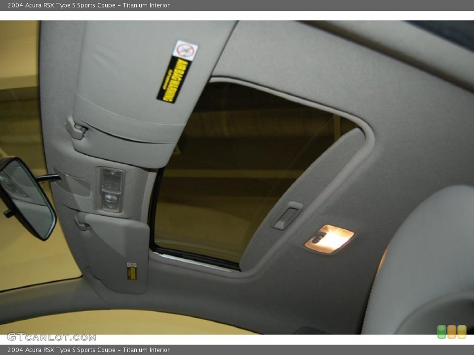 Titanium Interior Sunroof for the 2004 Acura RSX Type S Sports Coupe #43067836