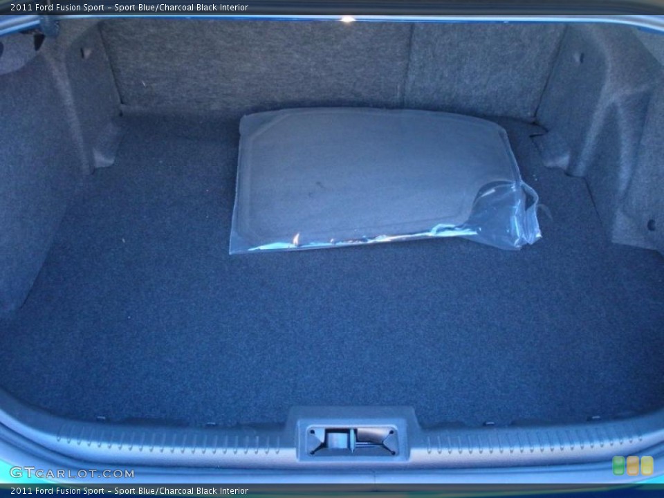 Sport Blue/Charcoal Black Interior Trunk for the 2011 Ford Fusion Sport #43069537