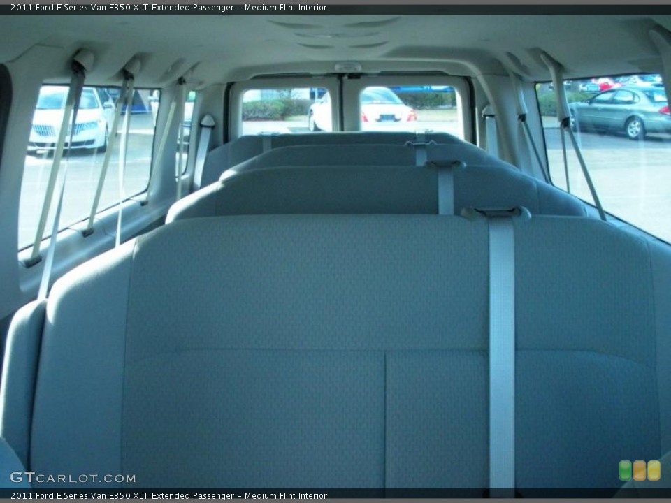 Medium Flint Interior Photo for the 2011 Ford E Series Van E350 XLT Extended Passenger #43070805