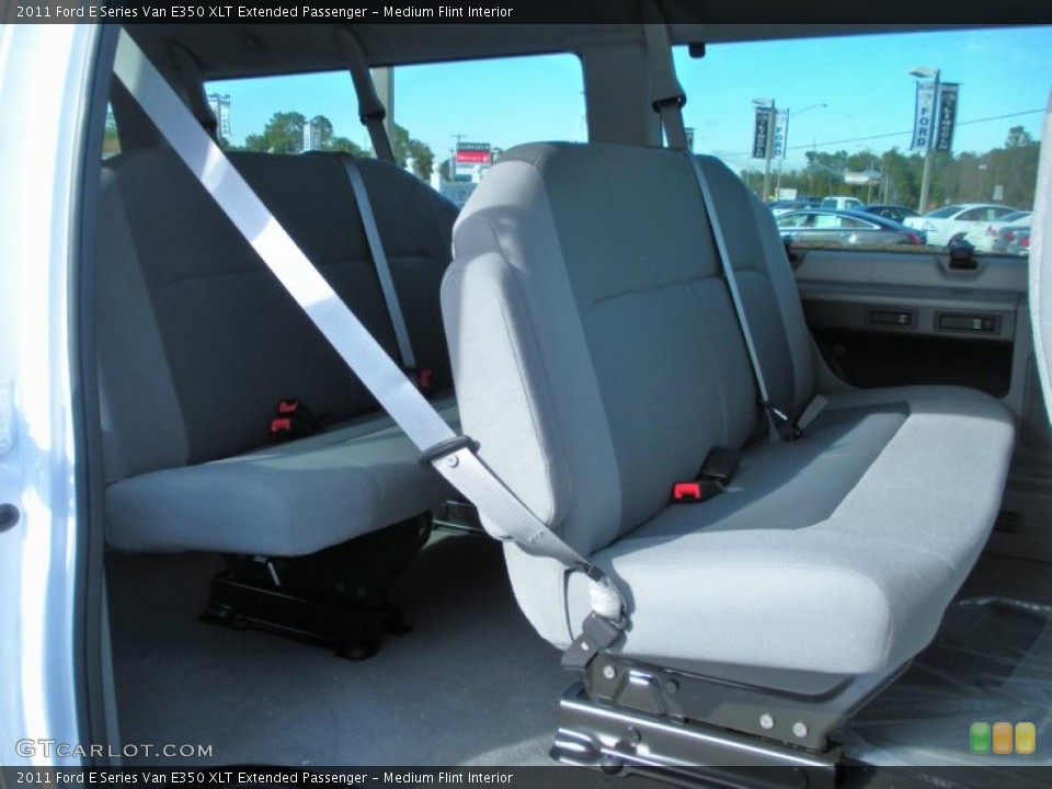 Medium Flint Interior Photo for the 2011 Ford E Series Van E350 XLT Extended Passenger #43070817