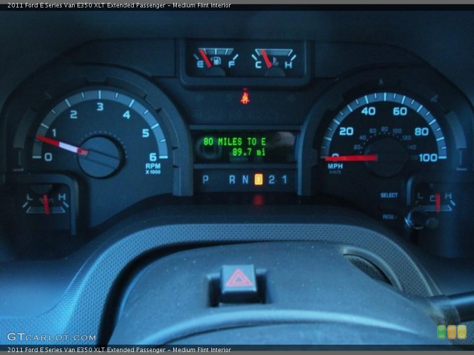 Medium Flint Interior Gauges for the 2011 Ford E Series Van E350 XLT Extended Passenger #43070857