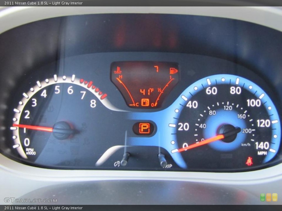 Light Gray Interior Gauges for the 2011 Nissan Cube 1.8 SL #43072734