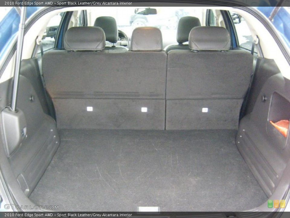 Sport Black Leather/Grey Alcantara Interior Trunk for the 2010 Ford Edge Sport AWD #43077499