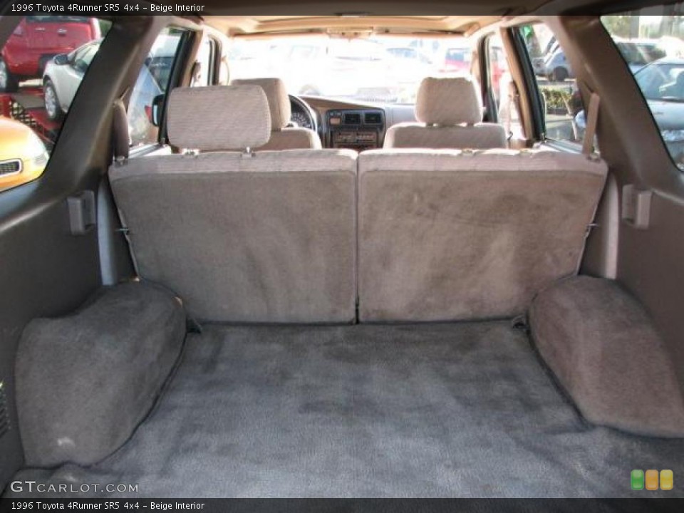 Beige Interior Trunk for the 1996 Toyota 4Runner SR5 4x4 #43078127