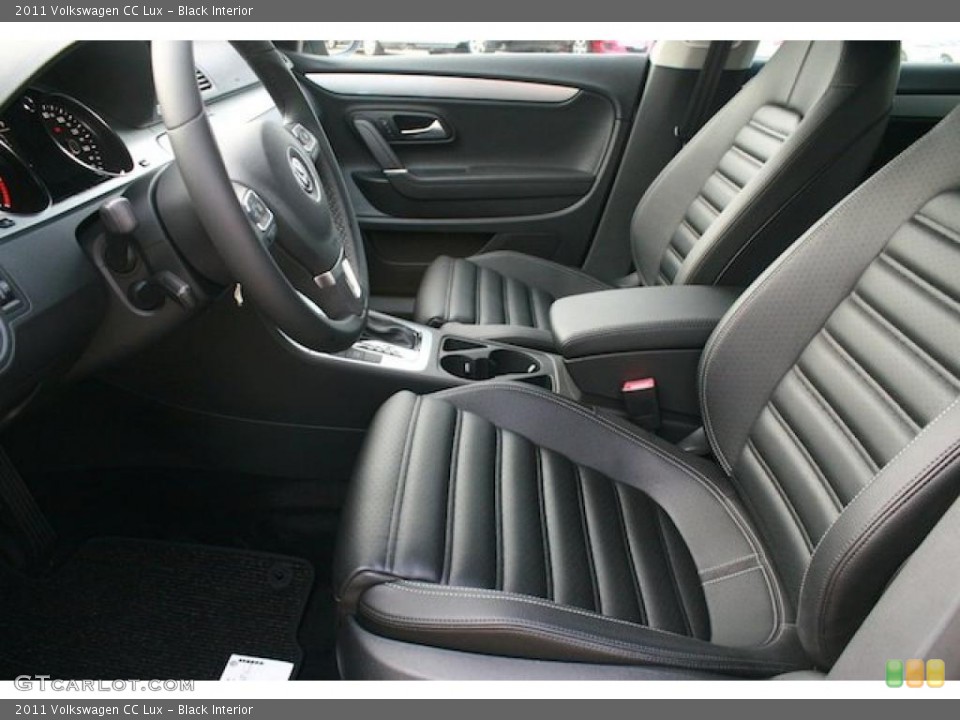 Black Interior Photo for the 2011 Volkswagen CC Lux #43078215