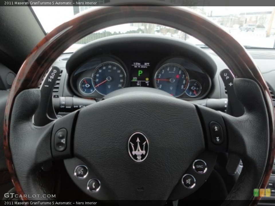 Nero Interior Steering Wheel for the 2011 Maserati GranTurismo S Automatic #43081794