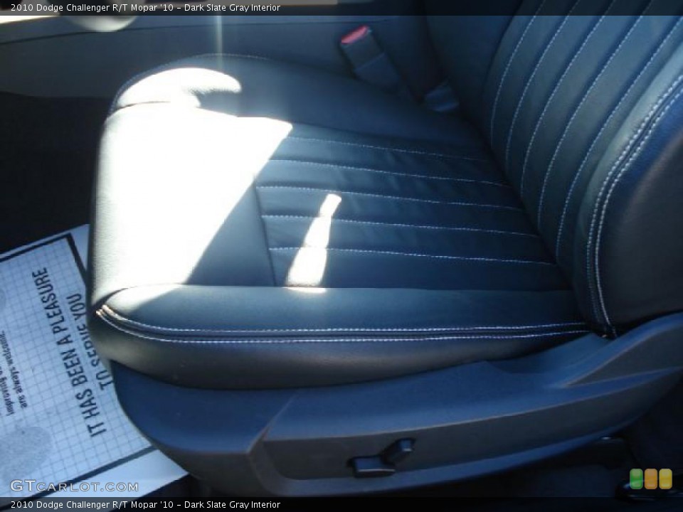 Dark Slate Gray Interior Photo for the 2010 Dodge Challenger R/T Mopar '10 #43083162