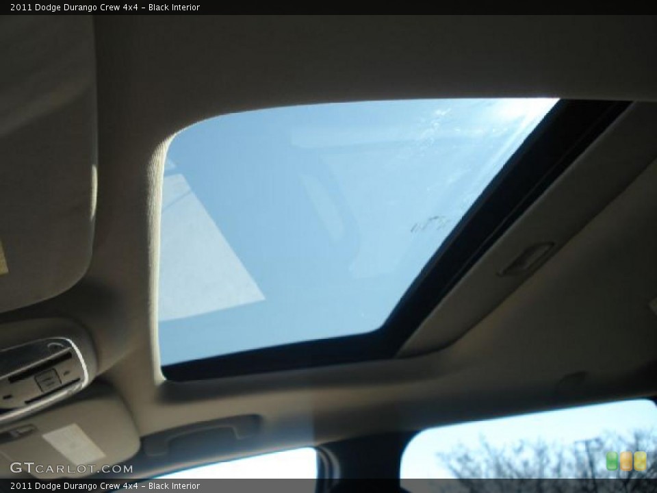 Black Interior Sunroof for the 2011 Dodge Durango Crew 4x4 #43084915