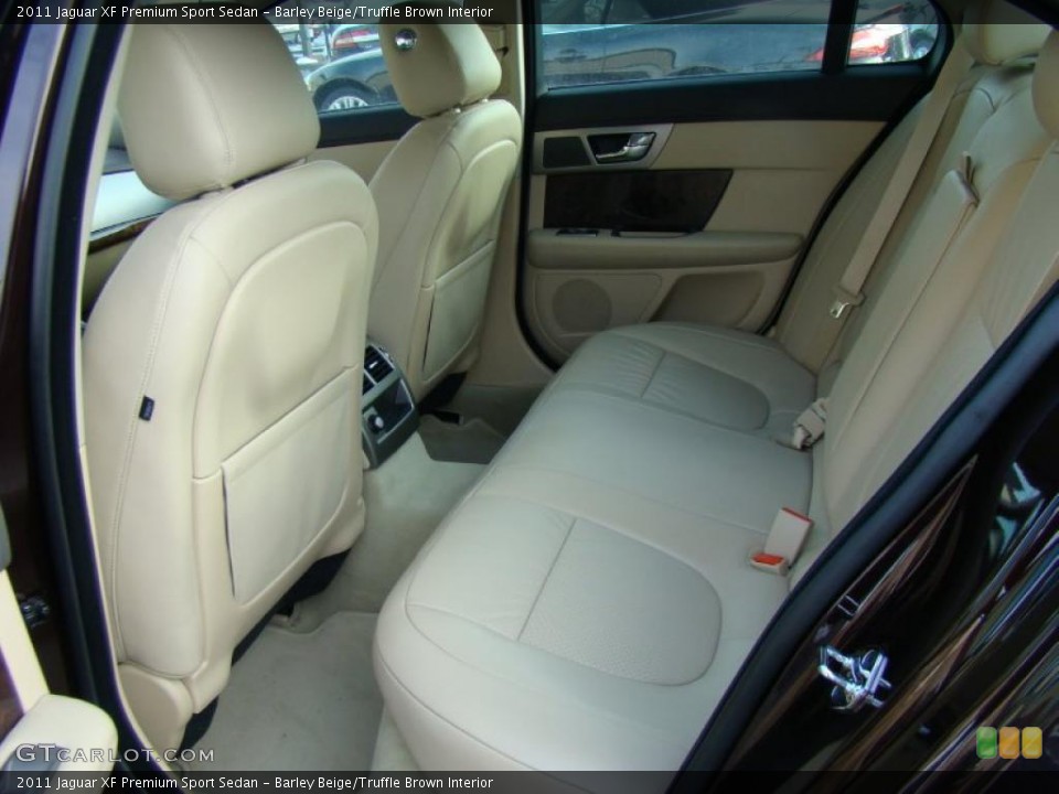 Barley Beige/Truffle Brown Interior Photo for the 2011 Jaguar XF Premium Sport Sedan #43091424