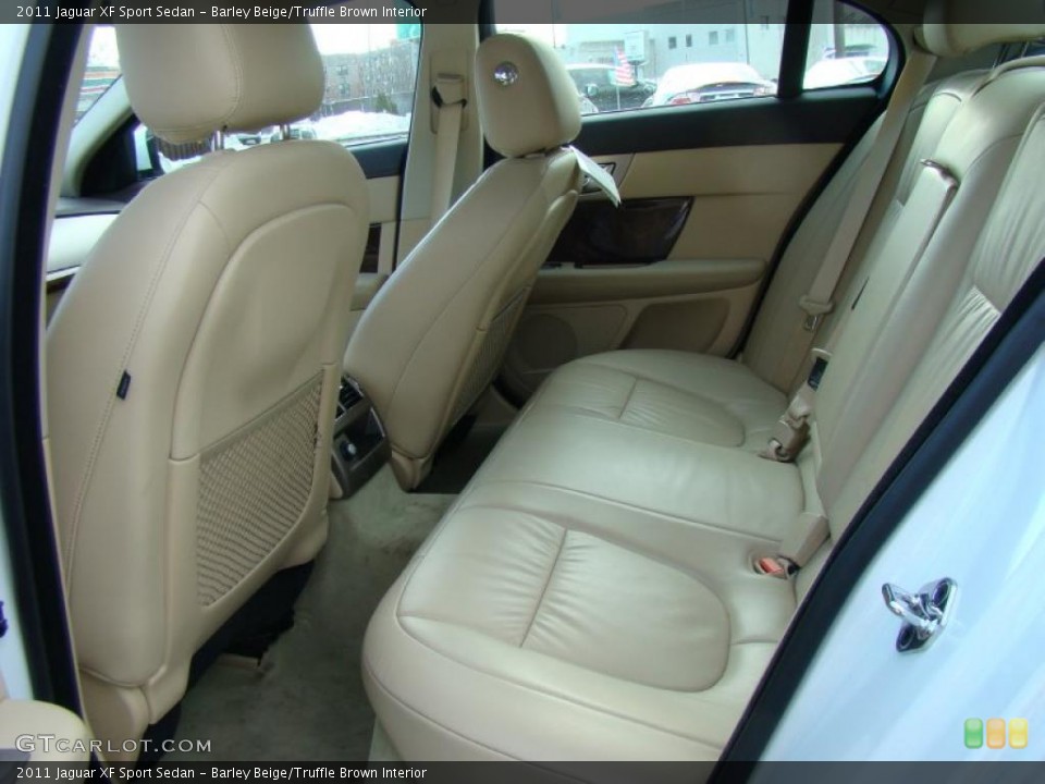 Barley Beige/Truffle Brown Interior Photo for the 2011 Jaguar XF Sport Sedan #43091852