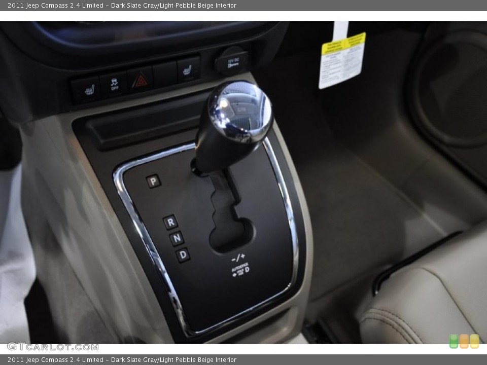 Dark Slate Gray/Light Pebble Beige Interior Transmission for the 2011 Jeep Compass 2.4 Limited #43092848