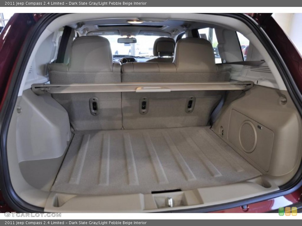 Dark Slate Gray/Light Pebble Beige Interior Trunk for the 2011 Jeep Compass 2.4 Limited #43092912