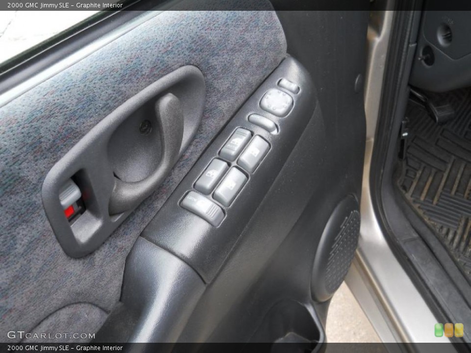 Graphite Interior Controls for the 2000 GMC Jimmy SLE #43096668