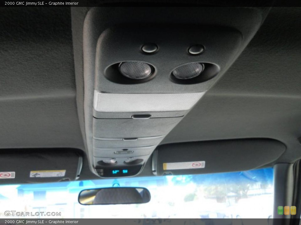 Graphite Interior Controls for the 2000 GMC Jimmy SLE #43096772