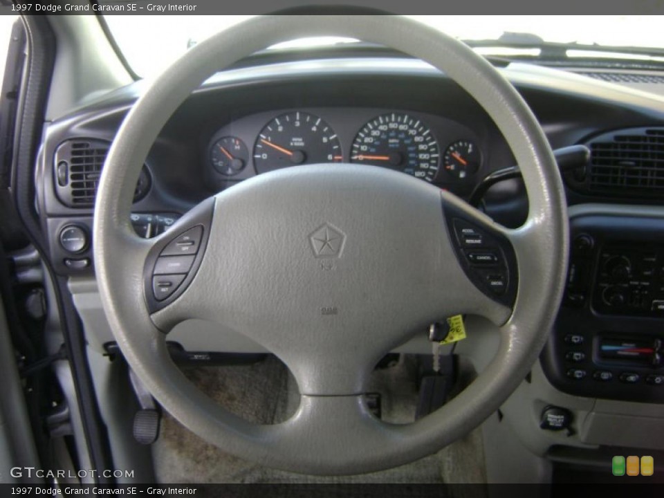 Gray Interior Steering Wheel for the 1997 Dodge Grand Caravan SE #43110555