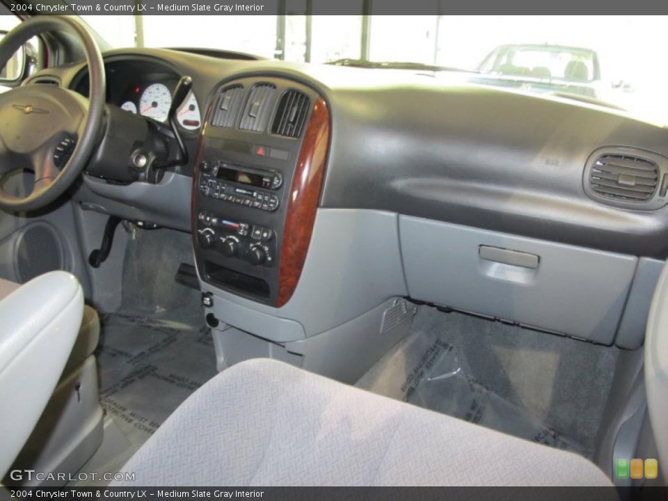 Medium Slate Gray Interior Dashboard for the 2004 Chrysler Town & Country LX #43113717