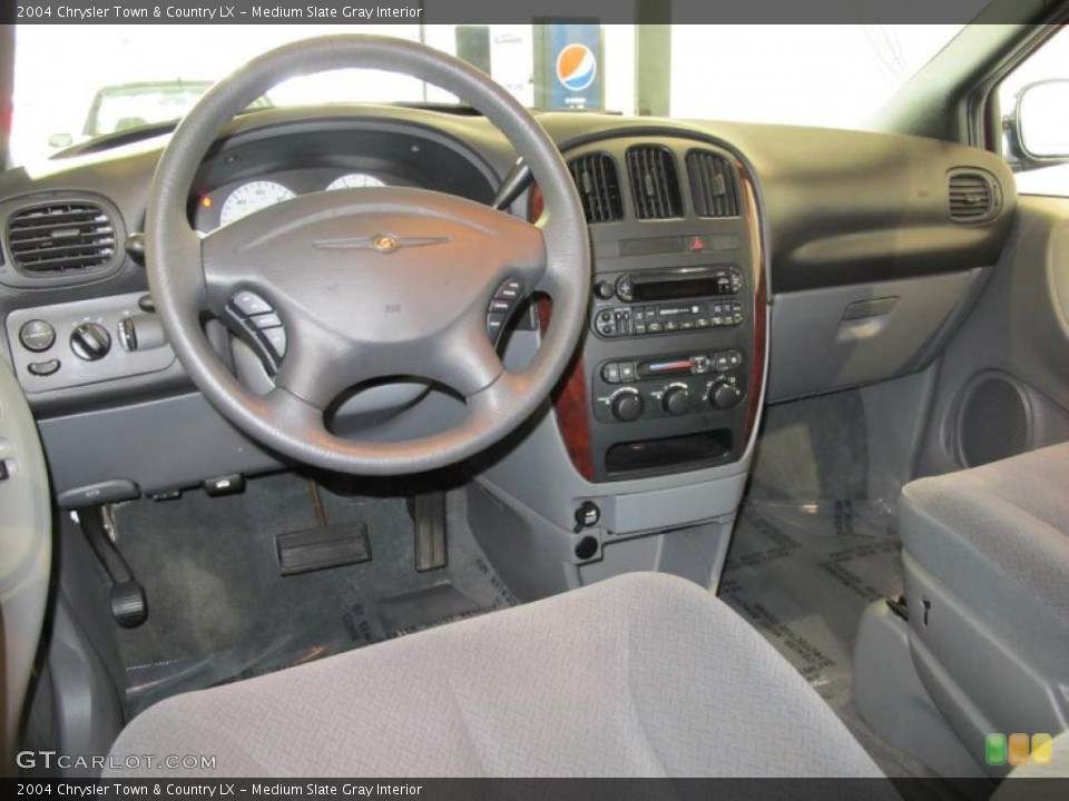 Medium Slate Gray Interior Prime Interior for the 2004 Chrysler Town & Country LX #43113754