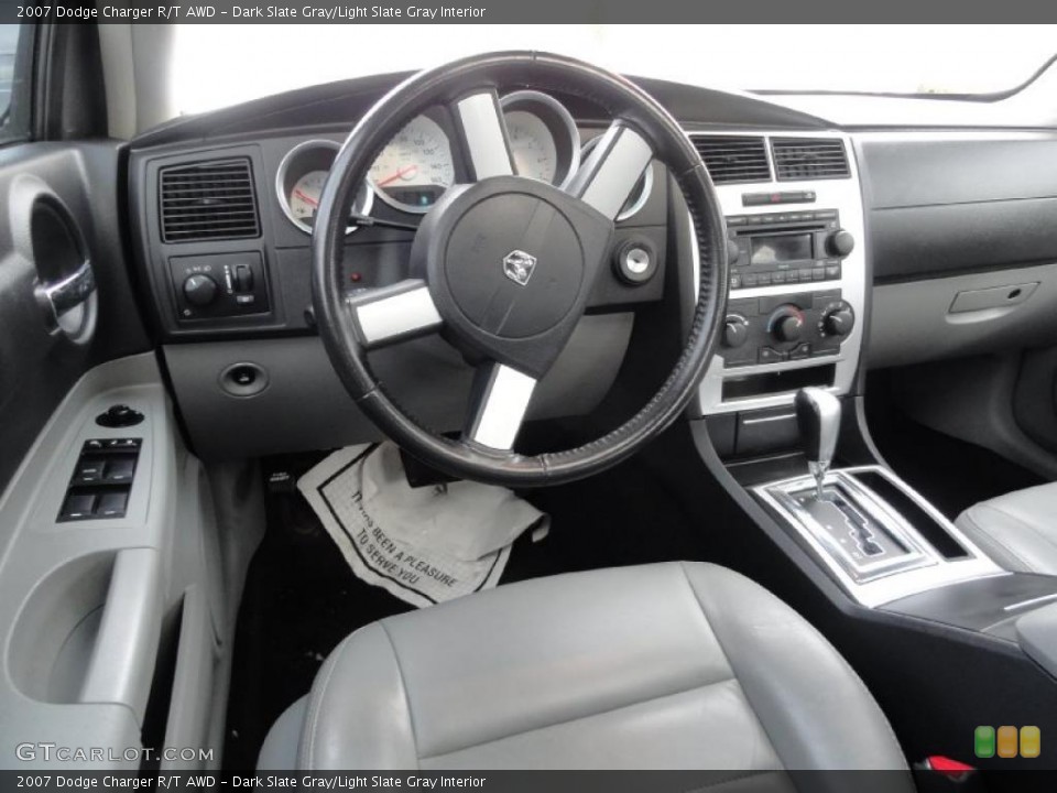 Dark Slate Gray/Light Slate Gray Interior Dashboard for the 2007 Dodge Charger R/T AWD #43116621