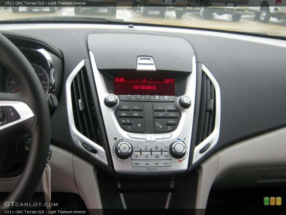 Light Titanium Interior Controls for the 2011 GMC Terrain SLE #43118230