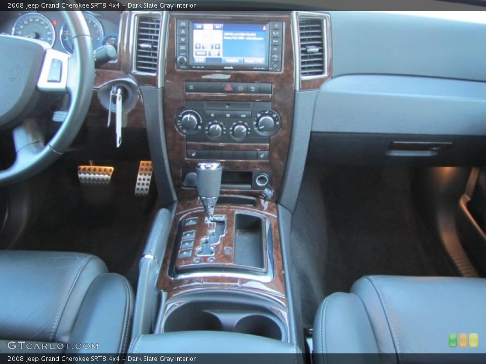 Dark Slate Gray Interior Dashboard for the 2008 Jeep Grand Cherokee SRT8 4x4 #43120542