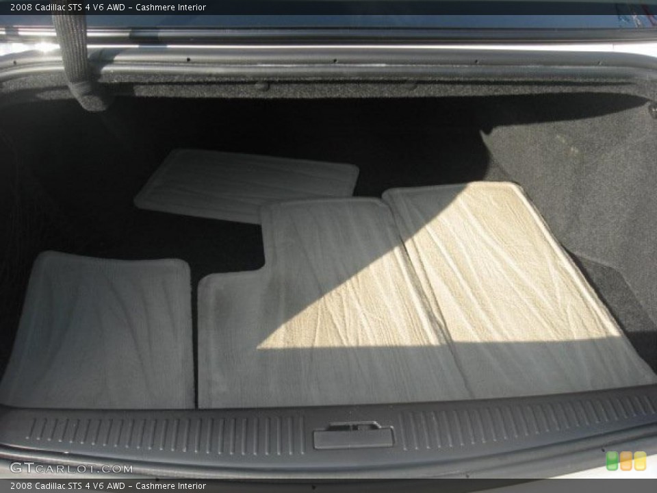 Cashmere Interior Trunk for the 2008 Cadillac STS 4 V6 AWD #43122838