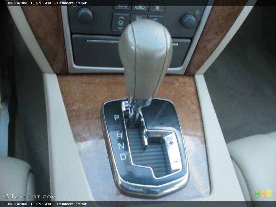 Cashmere Interior Transmission for the 2008 Cadillac STS 4 V6 AWD #43122966