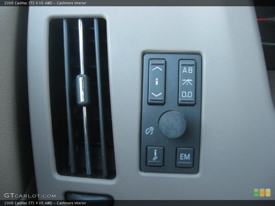 Cashmere Interior Controls for the 2008 Cadillac STS 4 V6 AWD #43123106
