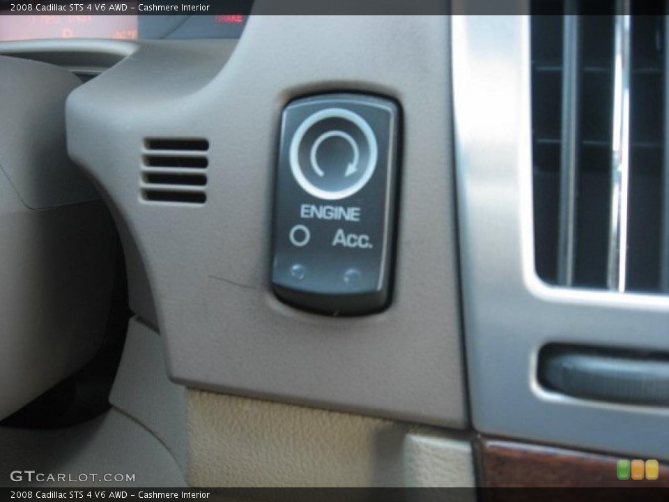 Cashmere Interior Controls for the 2008 Cadillac STS 4 V6 AWD #43123134