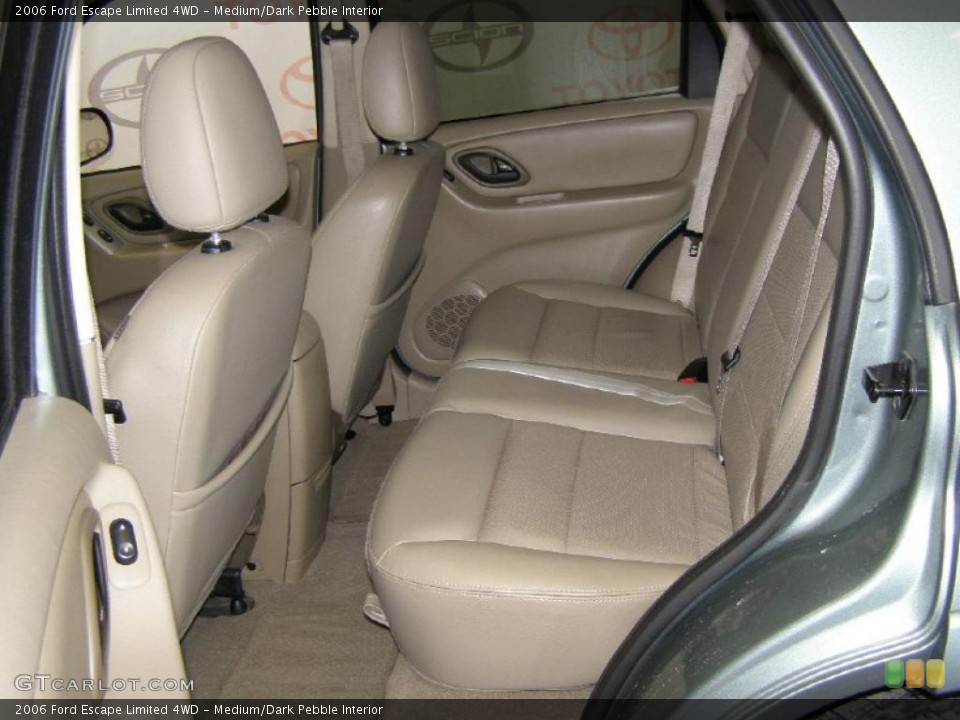 Medium/Dark Pebble Interior Photo for the 2006 Ford Escape Limited 4WD #43123704