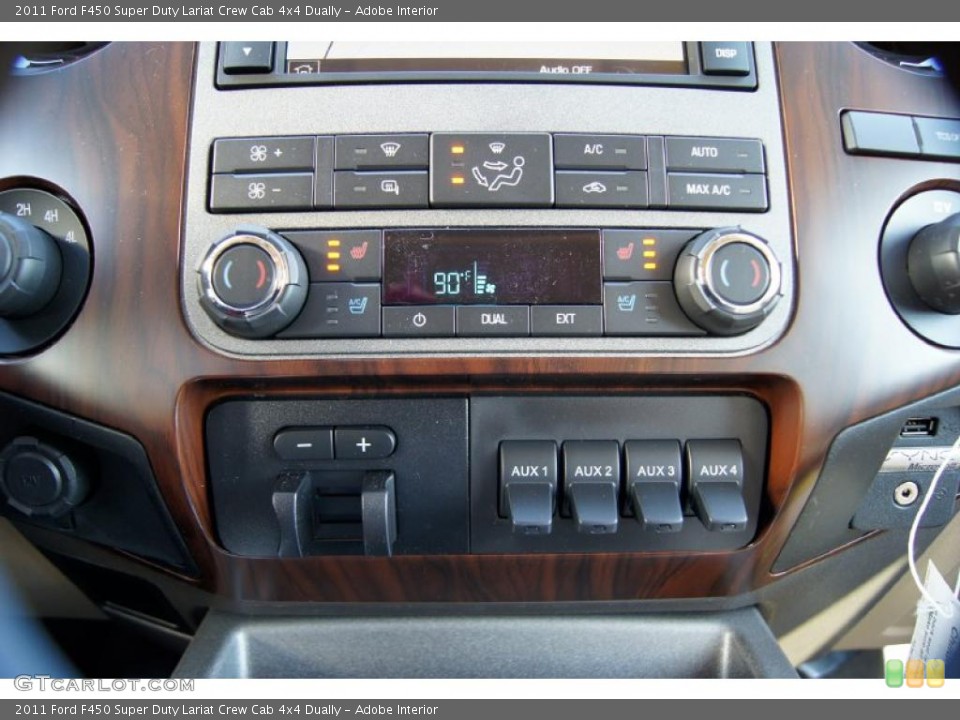 Adobe Interior Controls for the 2011 Ford F450 Super Duty Lariat Crew Cab 4x4 Dually #43125383
