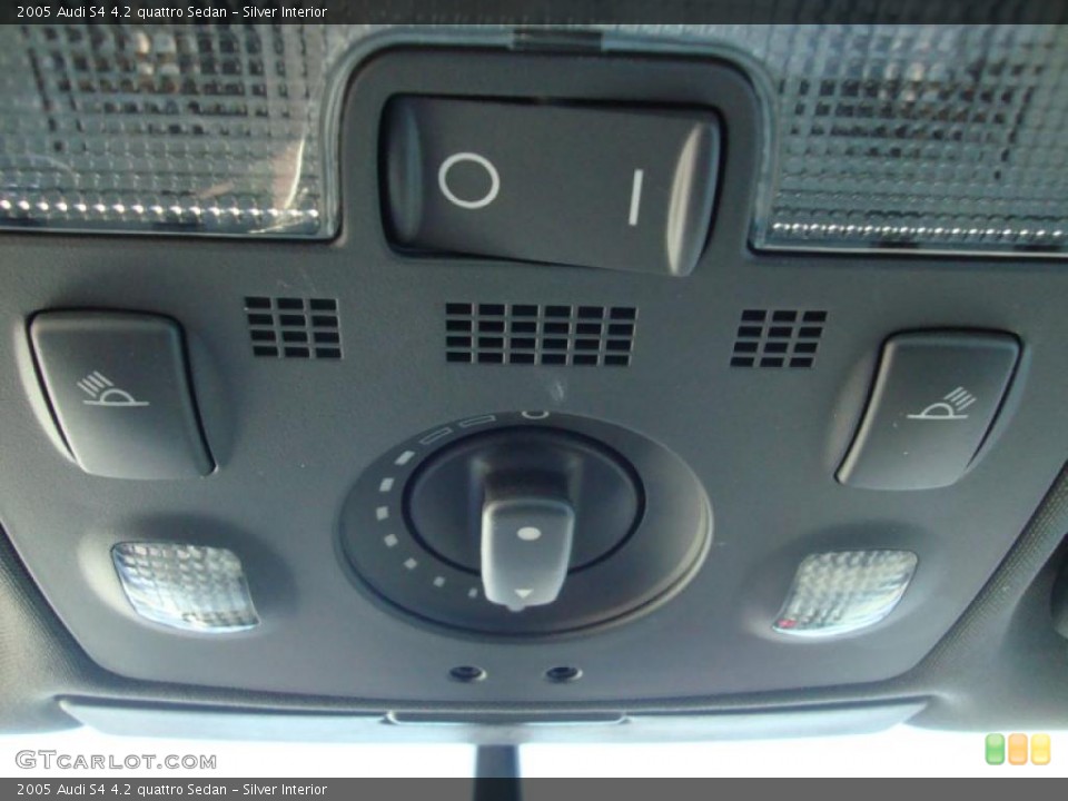 Silver Interior Controls for the 2005 Audi S4 4.2 quattro Sedan #43132691