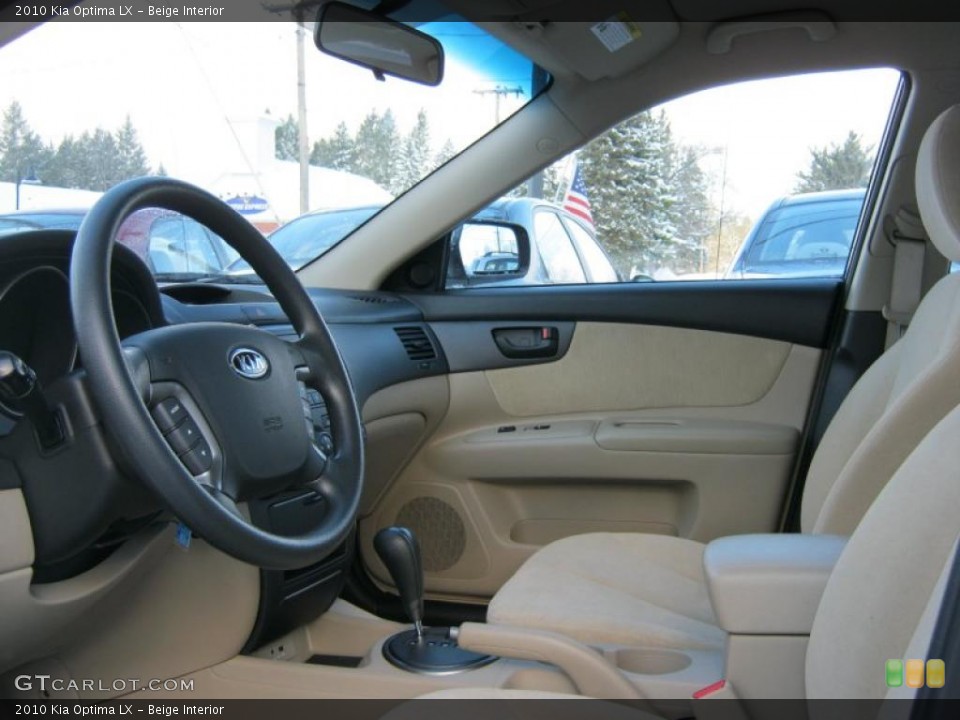 Beige Interior Photo for the 2010 Kia Optima LX #43132923