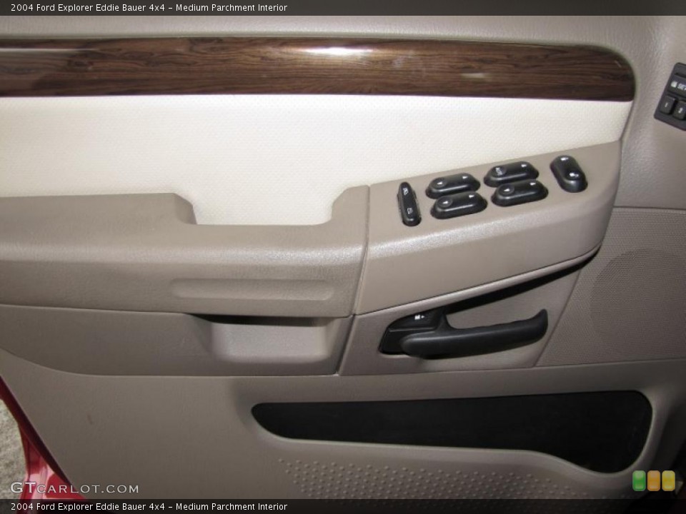 Medium Parchment Interior Door Panel for the 2004 Ford Explorer Eddie Bauer 4x4 #43136911